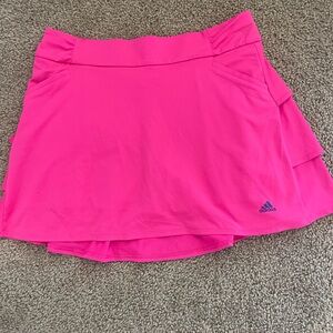 Adidas Vibrant Pink Sports Skirt